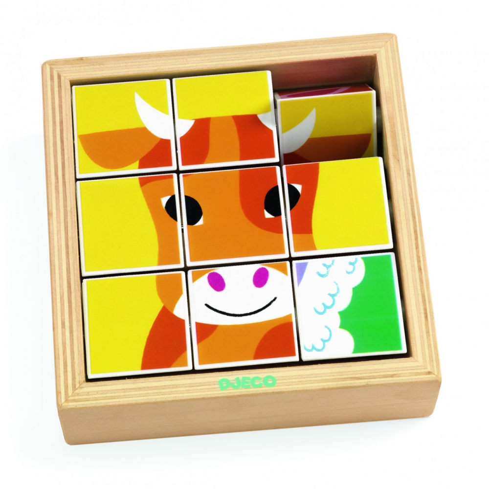 Puzzle rotativ Animoroll, Djeco