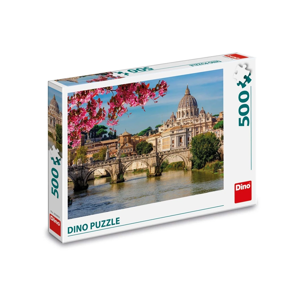 Puzzle 500 piese, Bazilica Sfantul Petru - DINO TOYS