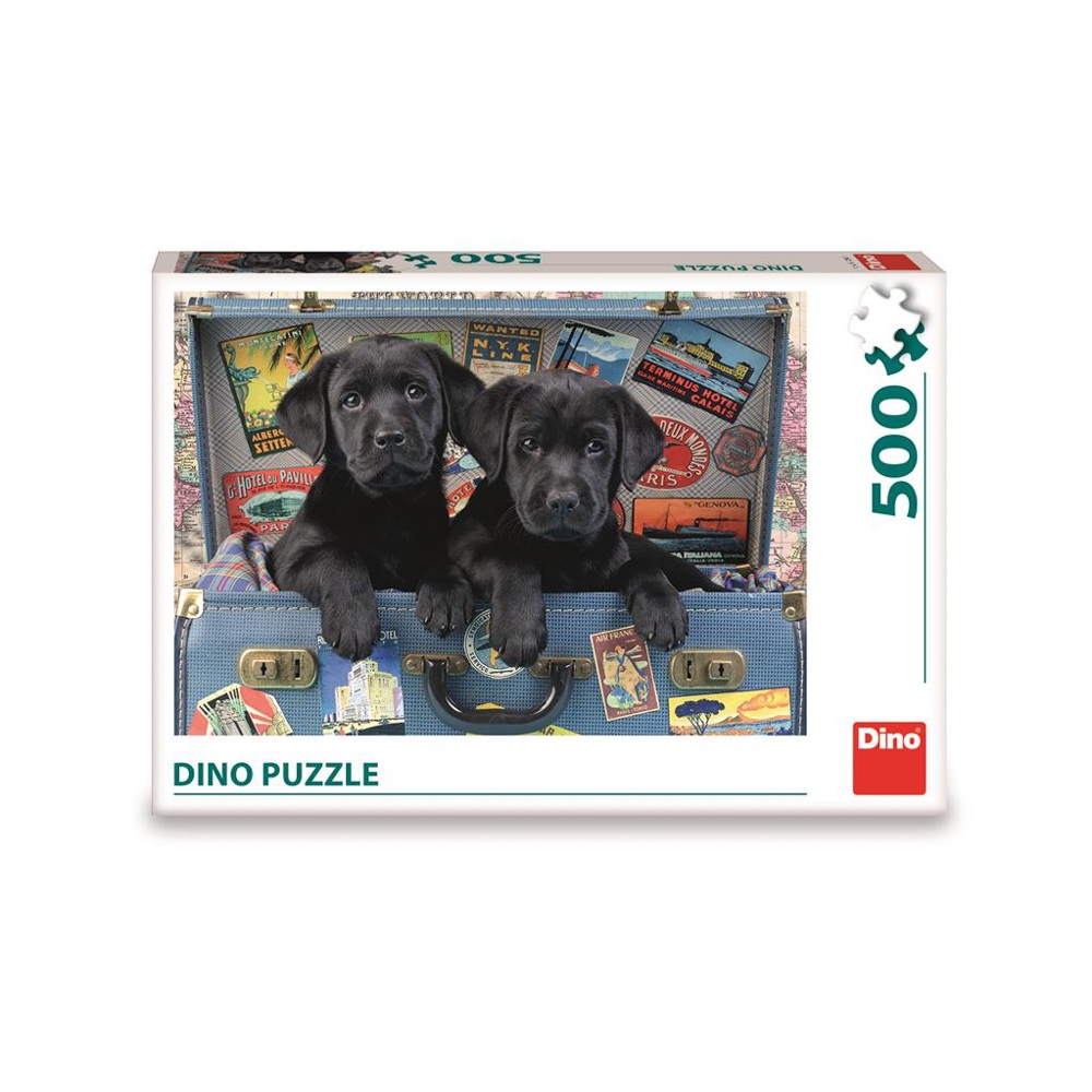 Puzzle 500 piese, Catelusi - DINO TOYS