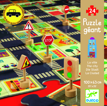 Puzzle Pop to play Orasul, Djeco