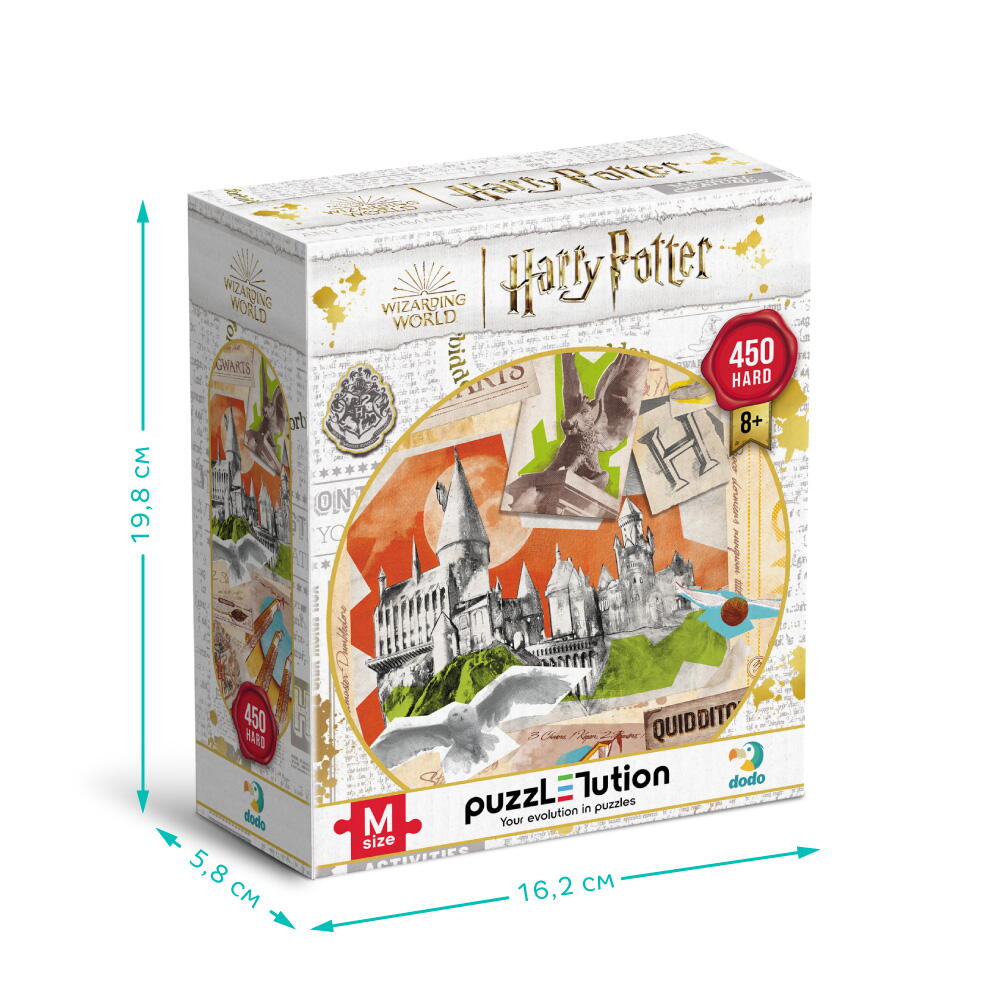 Puzzle Harry Potter - Scoala Hogwarts (450 piese)