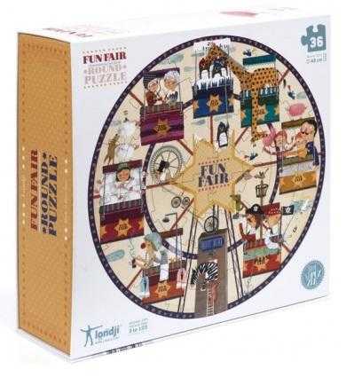 Puzzle circular Carusel, Londji