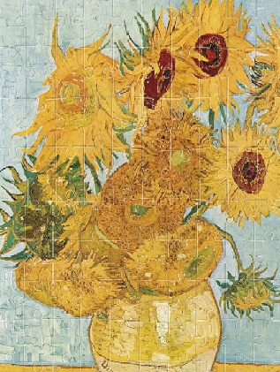 Micro puzzle Van Gogh Floarea soarelui, Londji