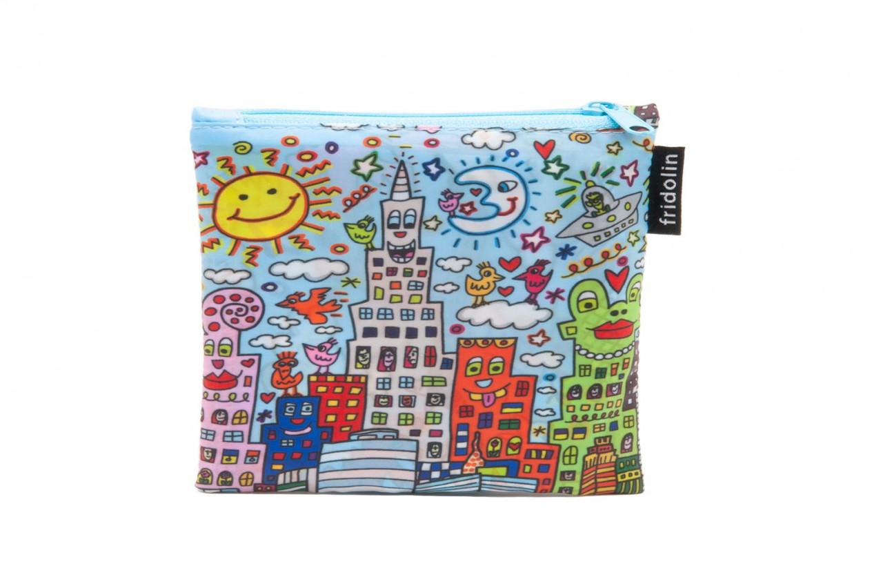 Sacosa textil James Rizzi My New York City, Fridolin