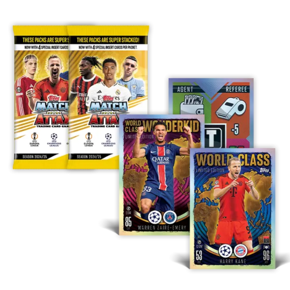 Set cartonase New Starter Pack - Topps Match Attax 24/25