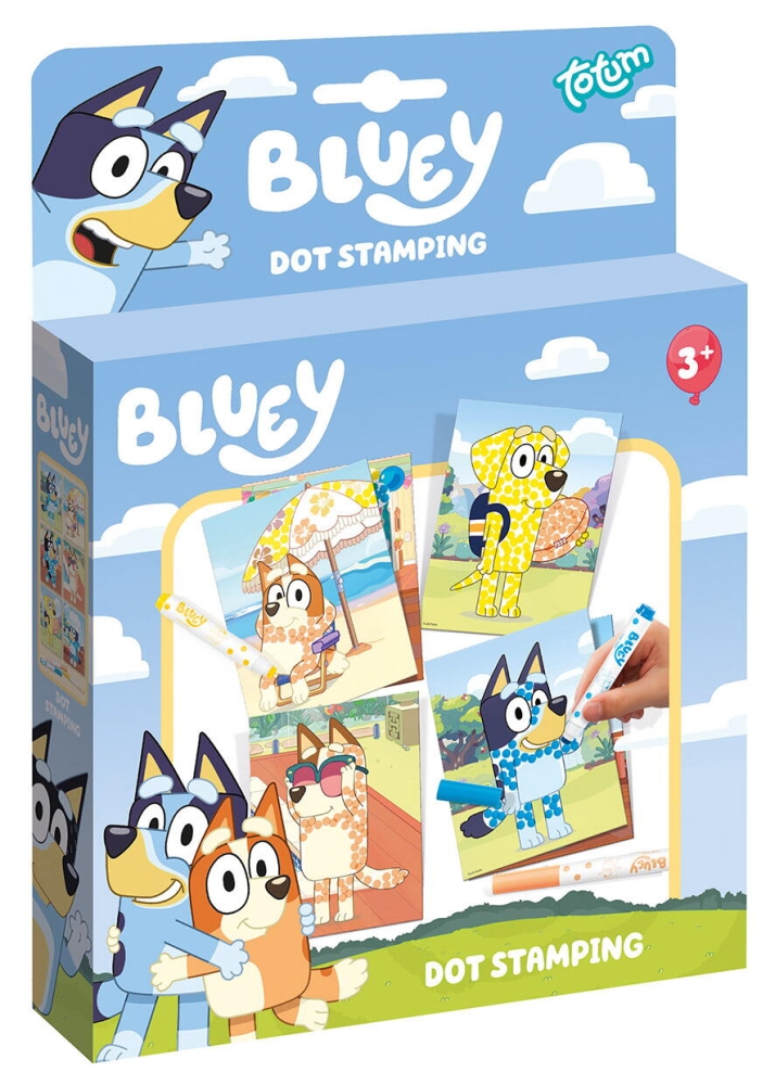 Set creativ - Arta cu puncte Bluey