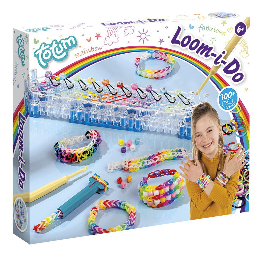 Set creativ cu elastice - Loom i Do