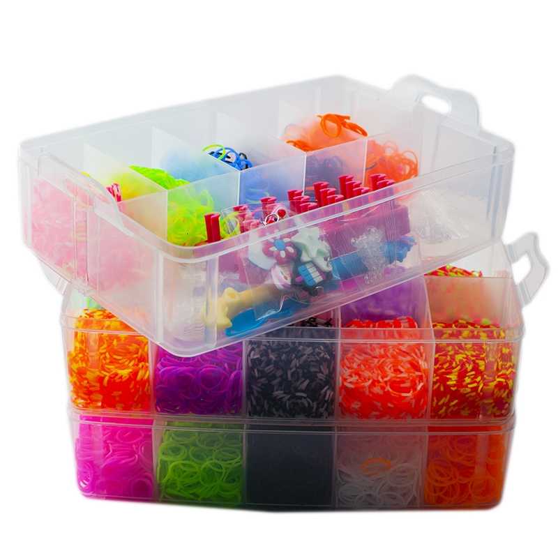 Set creativ elastice, 9000 piese