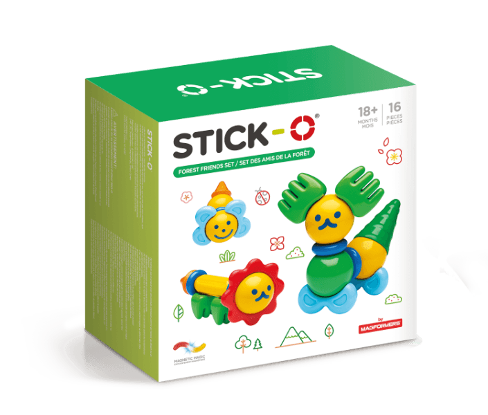 Set cu magneti Stick-O, Prieteni din natura