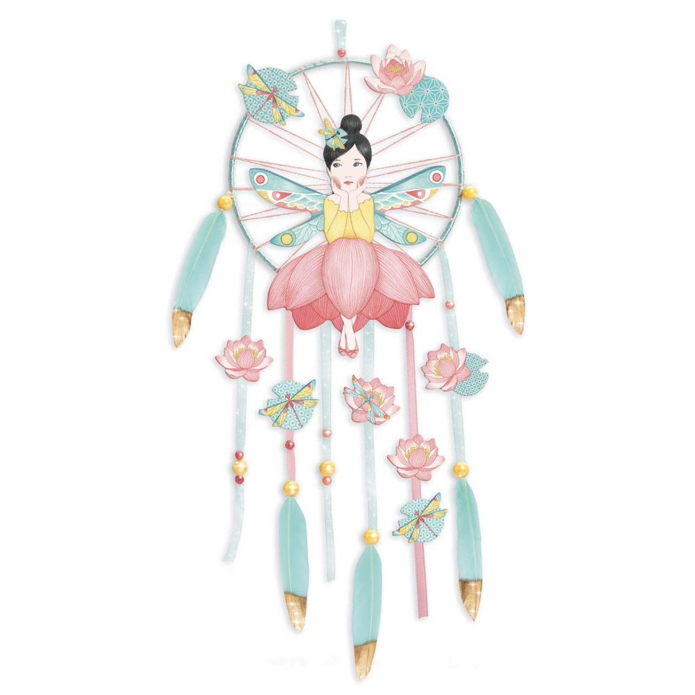 Joc creativ DIY Dreamcatcher Zana Lotus, Djeco