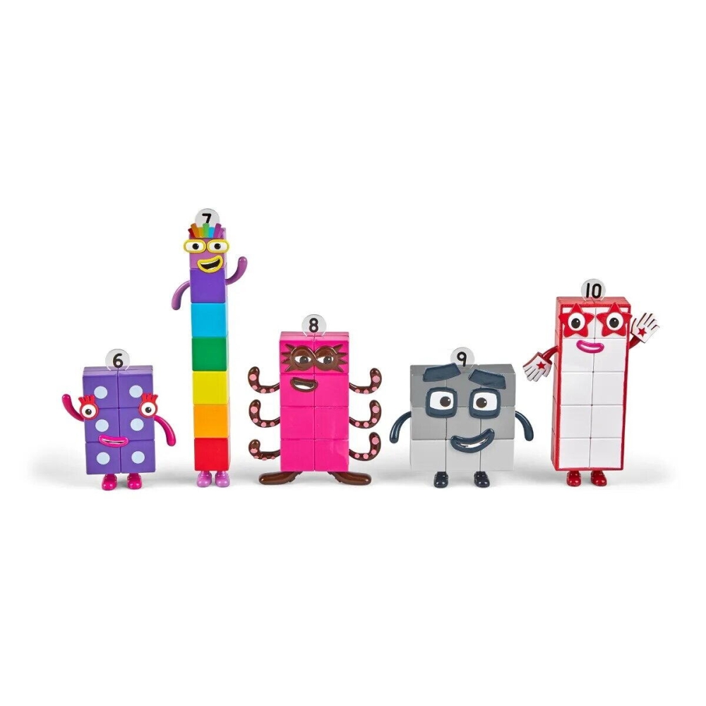 Set figurine Numberblocks - De la Sase Zece