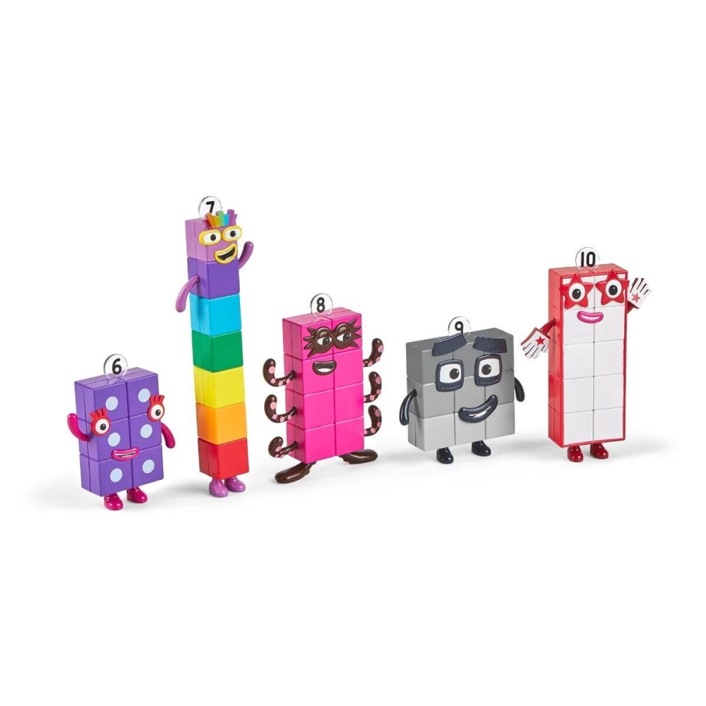 Set figurine Numberblocks - De la Sase Zece