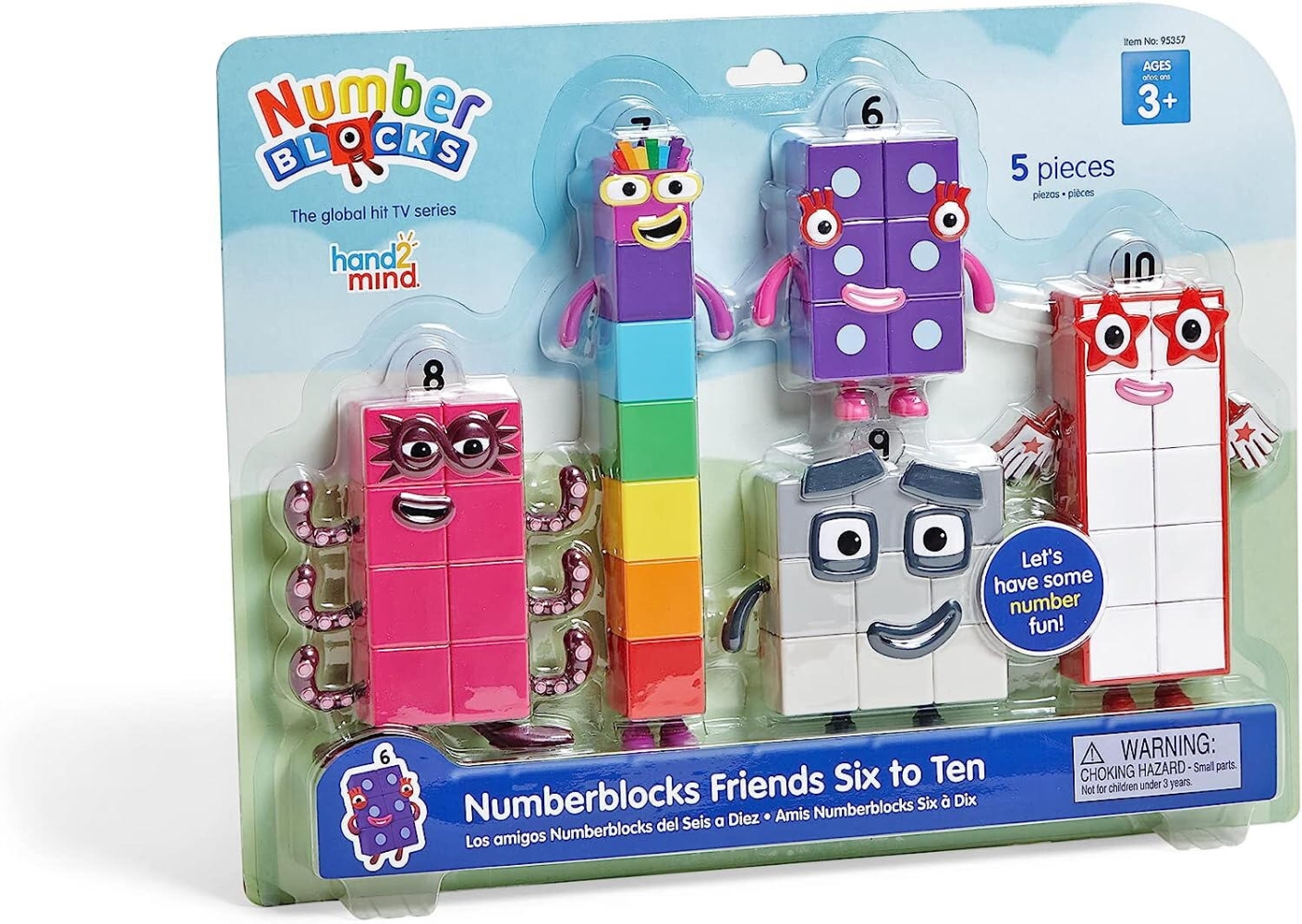 Set figurine Numberblocks - De la Sase Zece