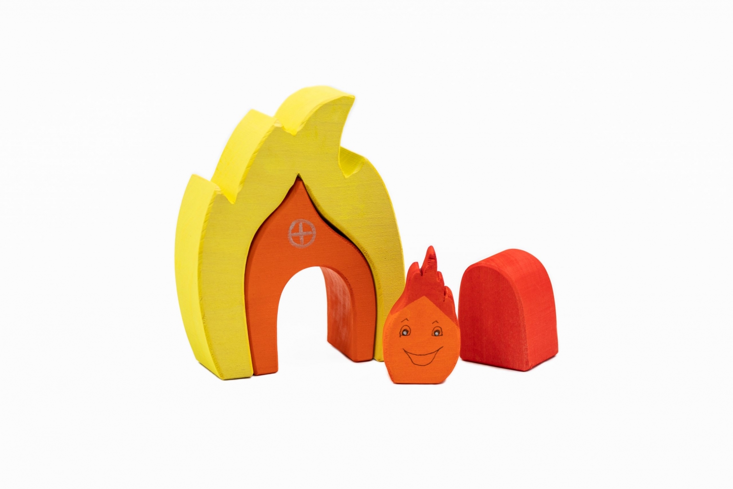 Set handmade Marc toys, Casuta focului