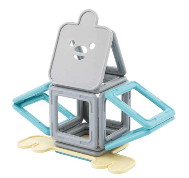 Set magnetic de construit- Magformers Animale, 40 piese