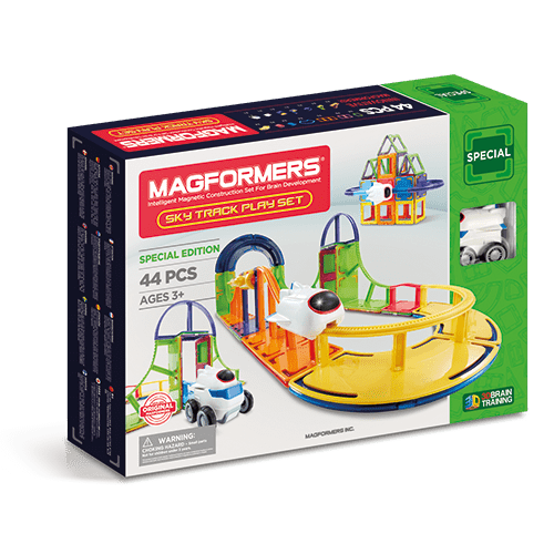 Set magnetic de construit- Magformers, Sky track play