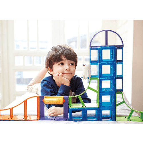 Set magnetic de construit- Magformers, Sky track play