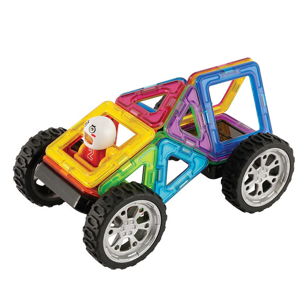 Set magnetic de construit- Magformers Wow Plus, 18 piese