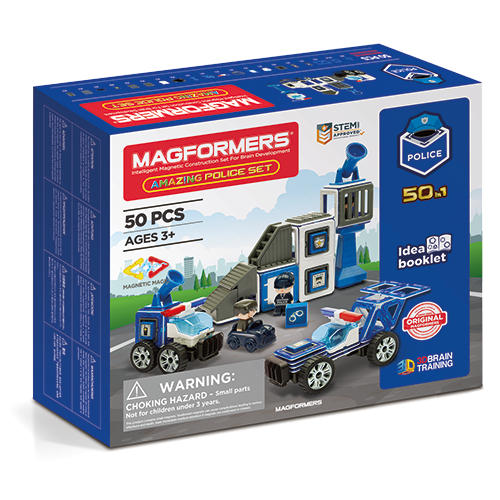 Set magnetic Magformers, Uimitorul de politie