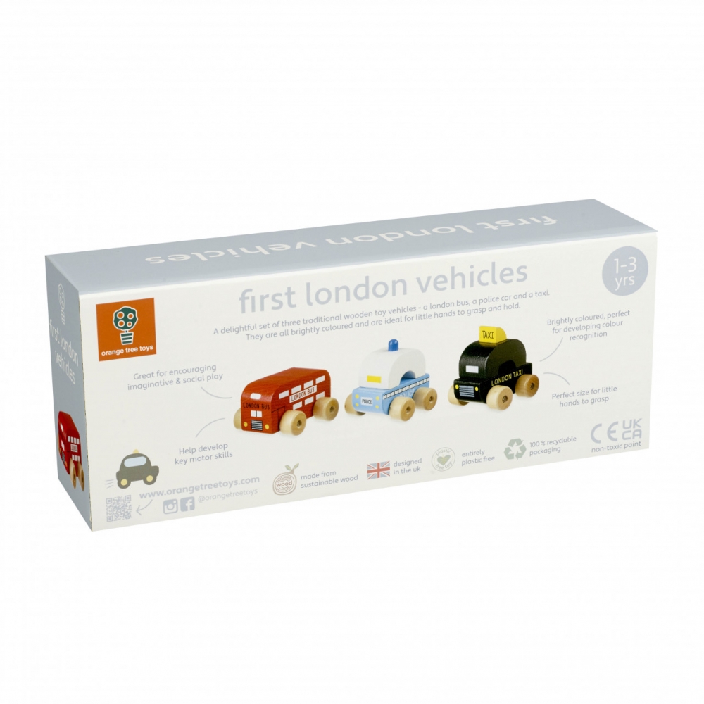 Set vehicule londoneze, Orange Tree Toys