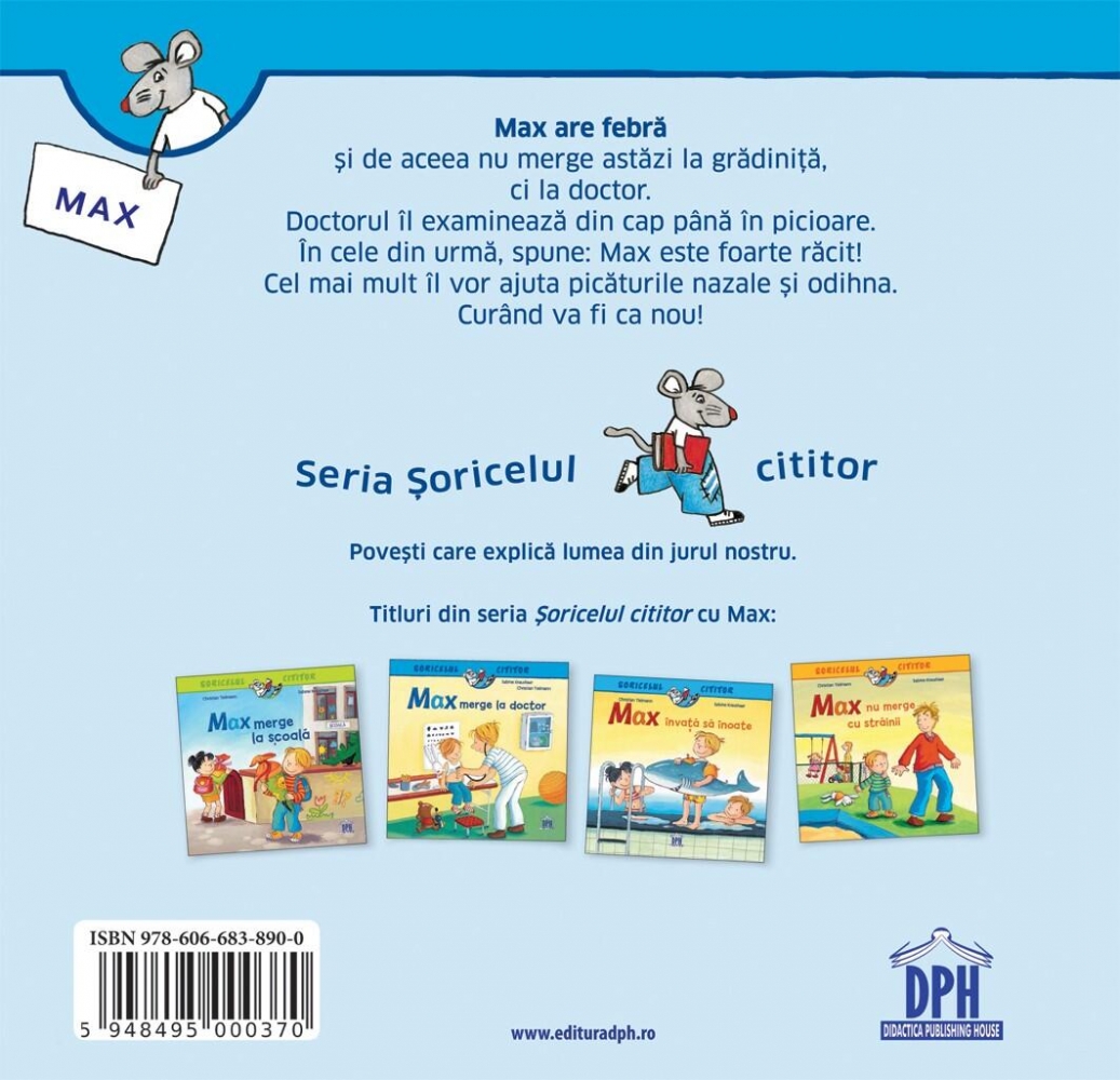 Soricelul cititor - Max merge la doctor