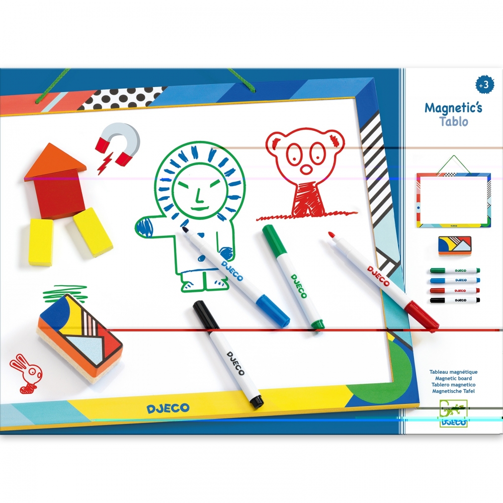 Tabla magnetica (whiteboard), Djeco