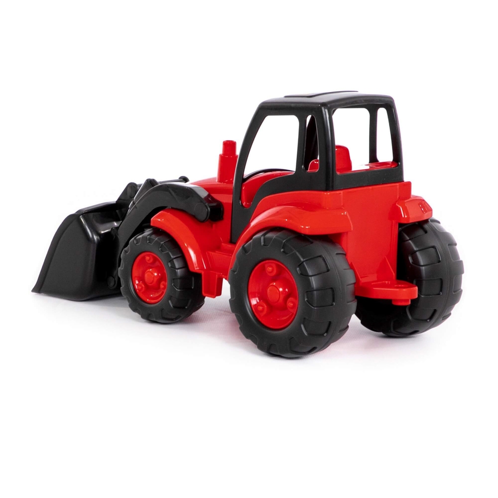 Tractor cu incarcator - Champion, 48x22x26 cm, Polesie