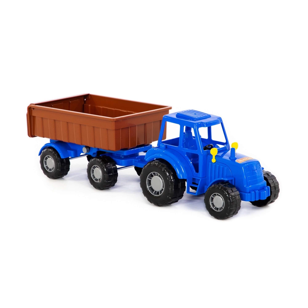 Tractor cu remorca, 44.7x13.4x13.5 cm, Polesie