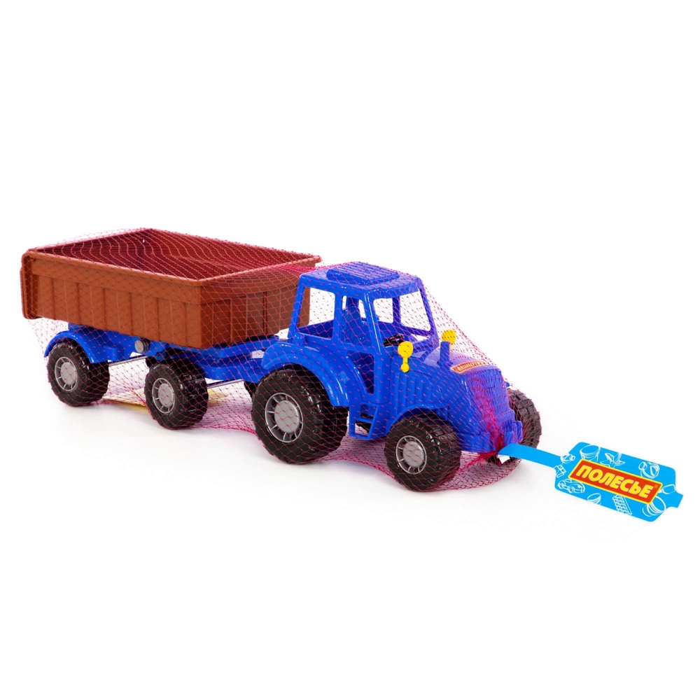 Tractor cu remorca, 44.7x13.4x13.5 cm, Polesie