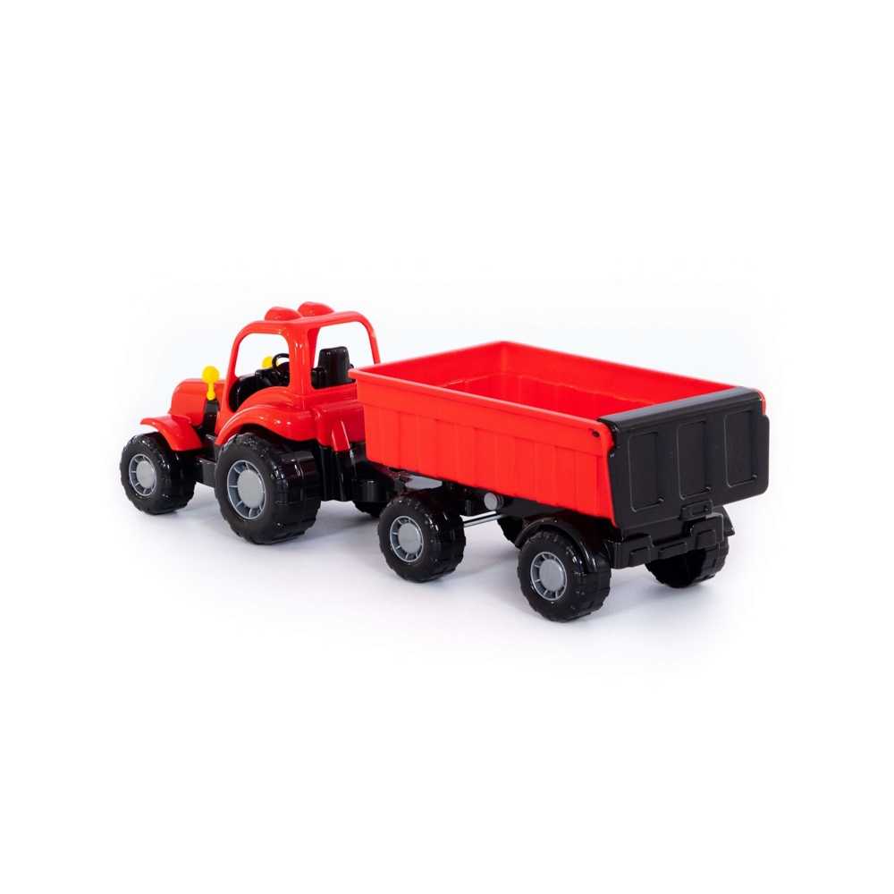 Tractor cu remorca - Hardy, 44x13x14 cm, Polesie