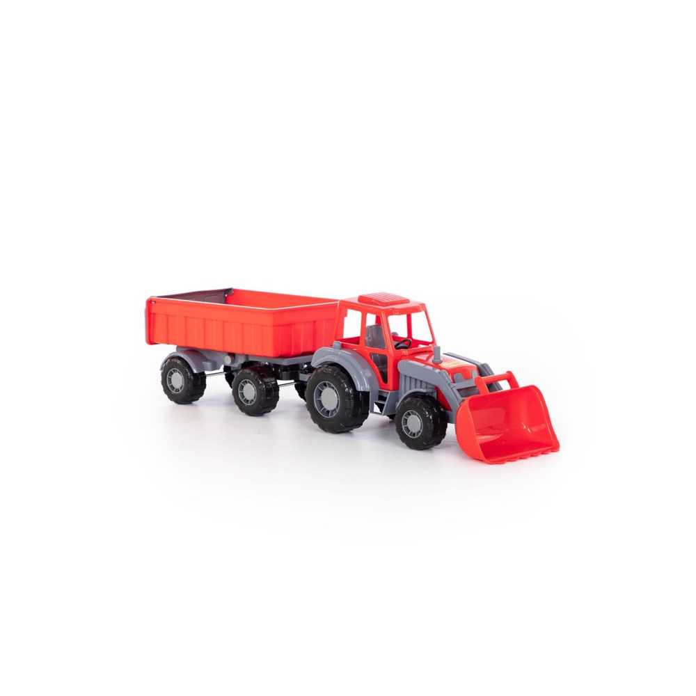 Tractor cu remorca si incarcator - Altay, 67x17x18 cm, Polesie