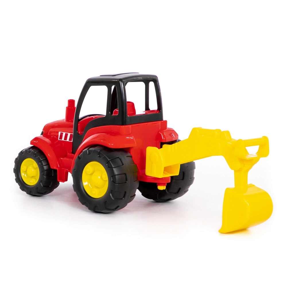 Tractor-excavator - Champion, 36x22x31 cm, Polesie