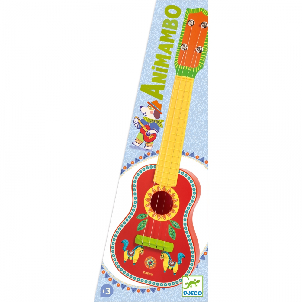 Instrument muzical Ukulele (chitara cu 4 corzi), Djeco